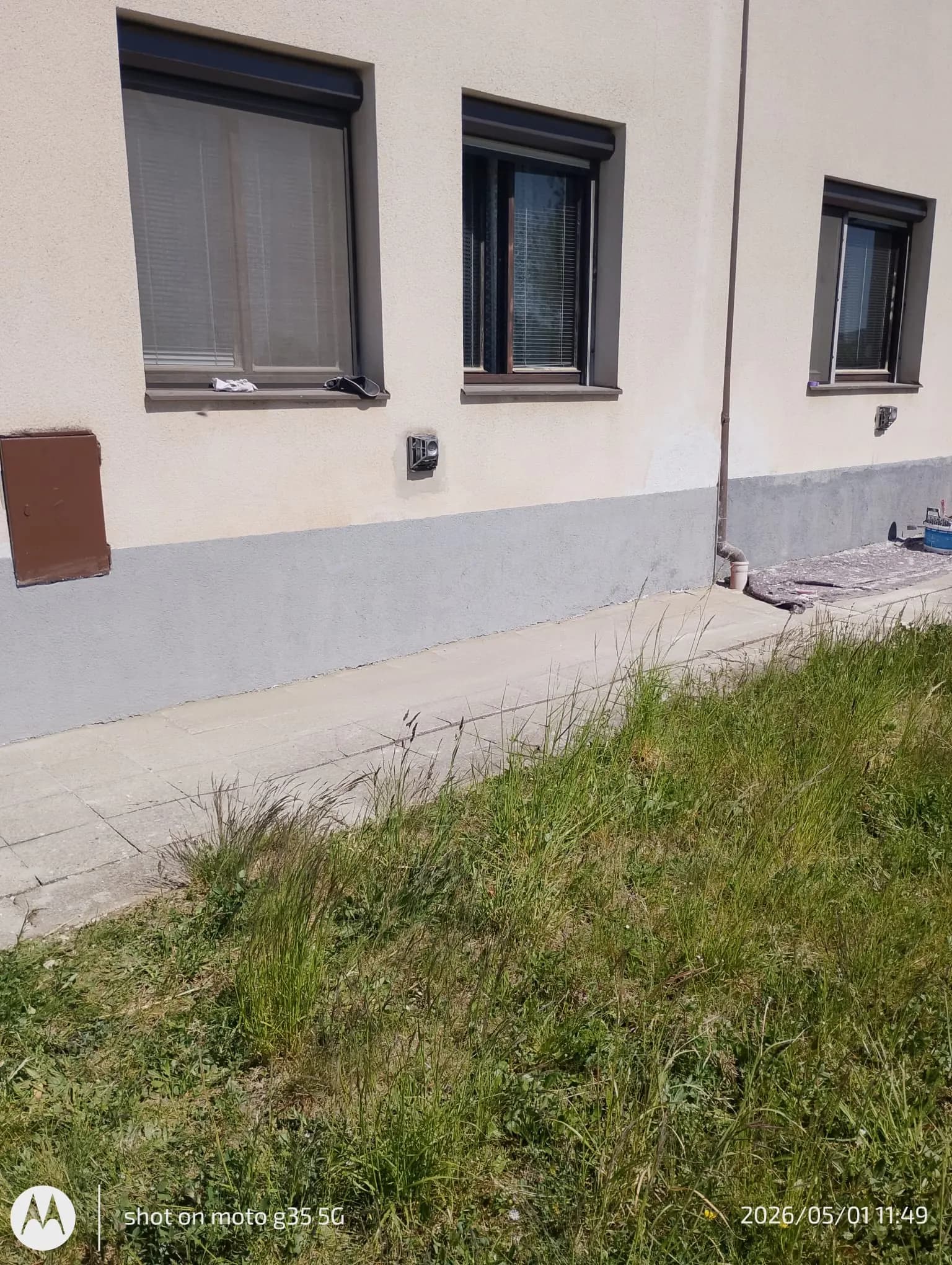Sanace soklu domu - dokončená oprava